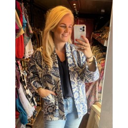Jacket liv donker blauw