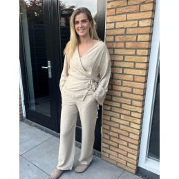 Kimono set beige