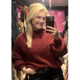 Juul sweater burgundy