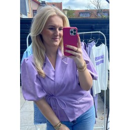 Nura wikkelblazer lila