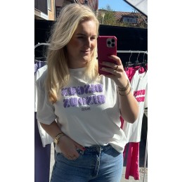 Bisous shirt lila