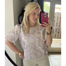 Flower top lila