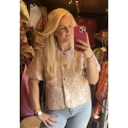 Flower top roze