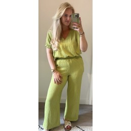 Livia broek pistache