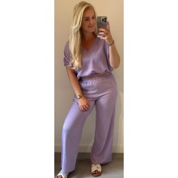 Livia broek lila
