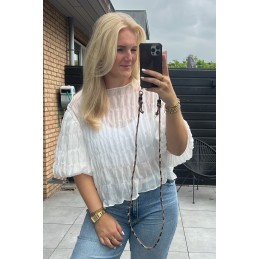 Celeste top wit