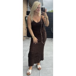 Bella dress bruin