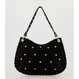Casey suede bag zwart