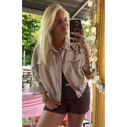 Bomber Emma beige