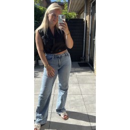 Queen heart wide leg jeans...