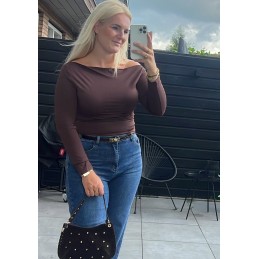 Basic top brown