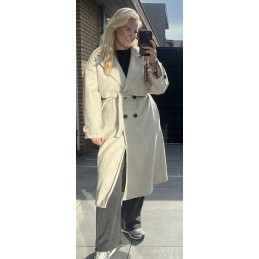 Trenchcoat jas beige