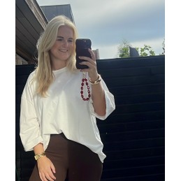 Oversized shirt wit