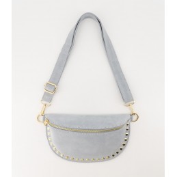 Debby suede bag blauw