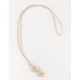 Telefoonkoord bandana beige