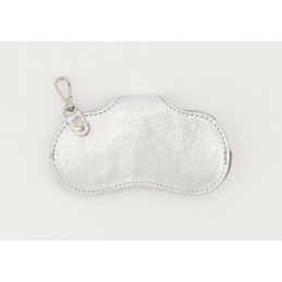 Zonnebrilhoesje zilver